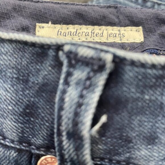 ALBERTO jeans PIPE AUTHENTIC DENIM WASHED MED BLUE W35 L36👖 - Picture 8 of 11